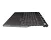 Lenovo Legion 7-16ITHg6 (82K6) Original Tastatur inkl. Topcase DE (deutsch) grau/grau mit Backlight