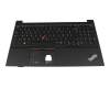 Lenovo ThinkPad E15 Gen 2 (20TD/20TE) Original Tastatur inkl. Topcase FR (französisch) schwarz/schwarz mit Backlight und Mouse-Stick