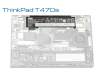 Lenovo ThinkPad T470s (20HF/20HG/20JS/20JT) Original Akku 26,1Wh 26,1Wh