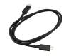 Lenovo ThinkPad T490 (20N2/20N3)Thunderbolt Daten- / Ladekabel schwarz 0,80m