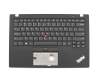 Lenovo ThinkPad X1 Carbon 5th Gen (20HR/20HQ) Original Tastatur inkl. Topcase US (englisch) schwarz/schwarz mit Mouse-Stick