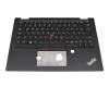 Lenovo ThinkPad X13 Yoga (20SY/20SX) Original Tastatur inkl. Topcase DE (deutsch) schwarz/schwarz mit Backlight und Mouse-Stick