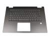 Lenovo Yoga 730-15IKB (81CU) Original Tastatur inkl. Topcase CH (schweiz) grau/grau mit Backlight