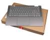 Lenovo Yoga C740-14IML (81TC) Original Tastatur inkl. Topcase CH (schweiz) grau/grau mit Backlight