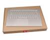 Lenovo Yoga C940-14IIL (81Q9) Original Tastatur inkl. Topcase DE (deutsch) silber/silber mit Backlight