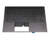 M00666-041 HP Tastatur inkl. Topcase DE (deutsch) schwarz/schwarz mit Backlight (Mica Silver Aluminium)