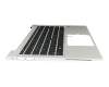 M07090-041 Original HP Tastatur inkl. Topcase DE (deutsch) schwarz/silber mit Backlight und Mouse-Stick