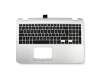 MP-13F86D0-9202 Original Chicony Tastatur inkl. Topcase DE (deutsch) schwarz/silber