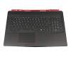 MSI GE63 7RC/7RD (MS-16P3) Original Tastatur inkl. Topcase DE (deutsch) schwarz/schwarz mit Backlight