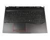 MSI GE75 10SGS/10SFS/10SF (MS-17E9) Original Tastatur inkl. Topcase DE (deutsch) schwarz/schwarz mit Backlight