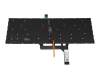 MSI GF65 Thin 10SD/10SDR/10SCSXR (MS-16W1) Original Tastatur DE (deutsch) schwarz mit Backlight