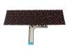 MSI GL65 10SDR/10SDK/10SEK (MS-16U7) Original Tastatur DE (deutsch) schwarz mit Backlight