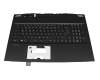 MSI GP76 11UH/11UG/11UE (MS-17K3) Original Tastatur inkl. Topcase DE (deutsch) schwarz/schwarz