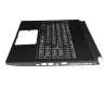MSI GS75 Stealth 9SE/9SD/9SF/9SG (MS-17G1) Original Tastatur inkl. Topcase DE (deutsch) schwarz/schwarz