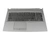 MSI Modern 14 B4M/B4MW (MS-14DK) Original Tastatur inkl. Topcase FR (französisch) schwarz/grau mit Backlight