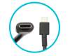 MSI Sword 15 A11UC/A11UD/A11SC (MS-1582) Original USB-C Netzteil 100,0 Watt eckige Bauform