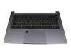 Medion Akoya S14409 Original Tastatur inkl. Topcase DE (deutsch) schwarz/grau mit Backlight