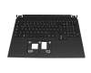 Medion Erazer Major X10 (N68630) Original Tastatur inkl. Topcase DE (deutsch) schwarz/schwarz mit Backlight