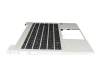 N45428-041 Original HP Tastatur inkl. Topcase DE (deutsch) schwarz/silber mit Backlight