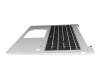 N69918-041 Original HP Tastatur inkl. Topcase DE (deutsch) schwarz/silber mit Backlight