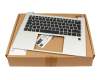 N93653-041 Original HP Tastatur inkl. Topcase DE (deutsch) schwarz/silber mit Backlight
