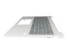 N97247-041 Original HP Tastatur inkl. Topcase DE (deutsch) grau/silber mit Backlight