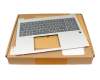 N97247-041 Original HP Tastatur inkl. Topcase DE (deutsch) grau/silber mit Backlight