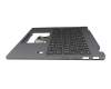 NB6837E Original Lenovo Tastatur inkl. Topcase BE (belgisch) grau/grau mit Backlight
