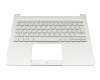 NC210110WL Original Acer Tastatur inkl. Topcase CH (schweiz) silber/silber mit Backlight
