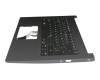 NK.I1313.0C4 Original Acer Tastatur inkl. Topcase DE (deutsch) schwarz/schwarz