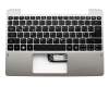 NKI101303X Original Acer Tastatur inkl. Topcase DE (deutsch) schwarz/grau