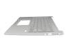 NKI11130ST Original Acer Tastatur inkl. Topcase CH (schweiz) silber/silber mit Backlight