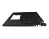 NKI131337X Original Acer Tastatur inkl. Topcase CH (schweiz) schwarz/schwarz mit Backlight