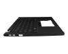 NKI131337X Original Acer Tastatur inkl. Topcase CH (schweiz) schwarz/schwarz mit Backlight
