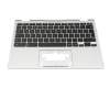 NKI131703K Original Acer Tastatur inkl. Topcase DE (deutsch) schwarz/silber
