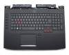 NKI151302F Original Acer Tastatur inkl. Topcase DE (deutsch) schwarz/schwarz mit Backlight