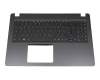 NKI151310N Original Acer Tastatur inkl. Topcase DE (deutsch) schwarz/schwarz mit Backlight