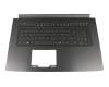NKI151709A Original Acer Tastatur inkl. Topcase DE (deutsch) schwarz/schwarz mit Backlight