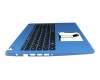 NSK-RL5SC Original Acer Tastatur inkl. Topcase DE (deutsch) schwarz/blau