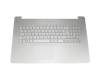 NSK-UP40G Original Asus Tastatur inkl. Topcase DE (deutsch) silber/silber