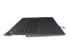 P05CYXBG-US Original Lenovo Tastatur inkl. Topcase US (englisch) schwarz/blau mit Backlight