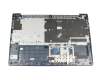 PC5C-GE Lenovo Tastatur inkl. Topcase DE (deutsch) grau/blau