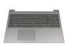 PC5CP-GR Original Lenovo Tastatur inkl. Topcase DE (deutsch) dunkelgrau/silber