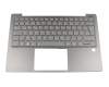 PD4SB-GE Original Lenovo Tastatur inkl. Topcase DE (deutsch) grau/grau mit Backlight