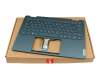 PH4SB-GR Original Lenovo Tastatur inkl. Topcase DE (deutsch) dunkelgrün/dunkelgrün mit Backlight