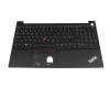 PK131HK3B12 Original Lenovo Tastatur inkl. Topcase CH (schweiz) schwarz/schwarz mit Backlight und Mouse-Stick