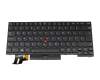 PK131J52B10 Original Lenovo Tastatur UK (englisch) schwarz mit Backlight und Mouse-Stick