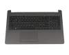 PK132044A10 Original Compal Tastatur inkl. Topcase DE (deutsch) schwarz/grau