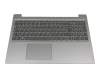 PK1329A5A19 Original Lenovo Tastatur inkl. Topcase DE (deutsch) dunkelgrau/silber
