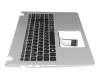 PK132CE1A11 Original Acer Tastatur inkl. Topcase DE (deutsch) schwarz/silber mit Backlight
